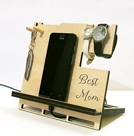 Mother's day gift, Custom image, Graduate gift, Personalised Dock Station, Tablet holder