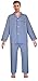 RK Classical Sleepwear Men’s Broadcloth Woven Pajama Set, Size Medium