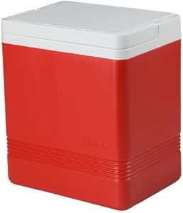 red igloo cooler with wheels