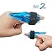 HI FINE CARE Finger Hot and Cold Gel Packs (2 Pack) Trigger Mallet Broken Finger Arthritis Therapy tendonitis Sleeves Knuckle Joint Fracture Pain Relief cryotherapy Sprain Fasciitis