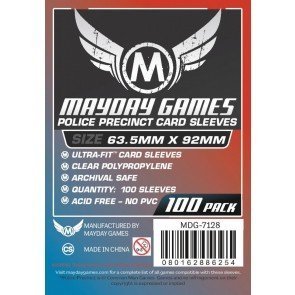 Mayday Games Custom Police Precinct Game Sleeves