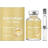 Deep Collagen Silk Peptide Intensive Ampoule Hydrating Face Serum with Hydrolyzed Collagen 50ML/1.69FL.OZ