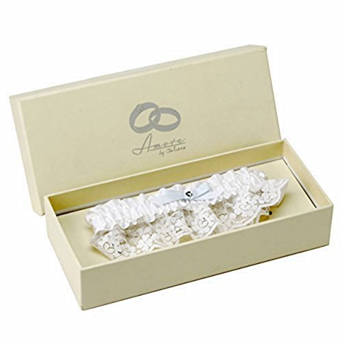 Bridal Wedding Garter in Box for Bride to be or Bridesmaid