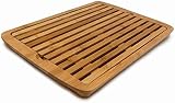 NERTHUS FIH 675 Bamboo Crumb Deposit Cutting Board with Removable Grille view 2