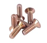 NRG Innovations SWS-100RG Steering Wheel Screw Kit (Upgrade Rose Gold CONICAL)