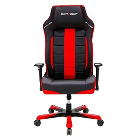 DXRacer Office Chair, OH/BF120/NR, B-Serie, schwarz-rot