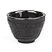 6 piece Japanese Cast Iron Pot Tea Set Black w/Trivet (30 oz 900YH)