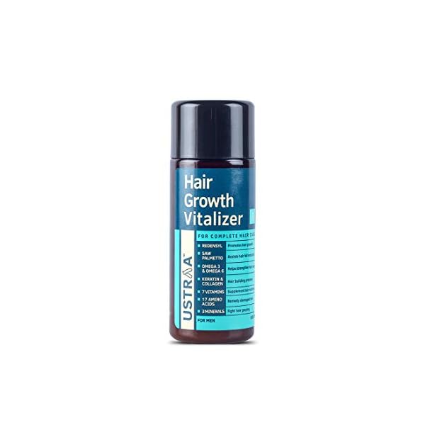 Ustraa Hair Growth Vitalizer with Redensyl & Green Tea Leaf Extract India 2020