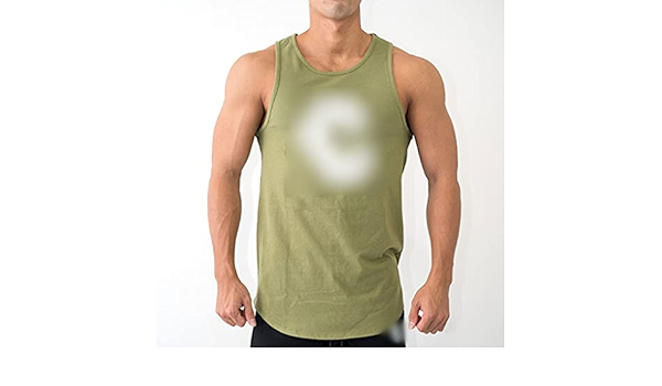 green undershirt