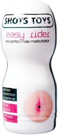 Shots Toys Skin Easy Rider Anal Stretchy Silicone Portable Masturbator - Image 3