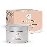Anti Aging Facial Moisturizer | Day and Night Wrinkle Cream with Rose and Moringa Oil | 1.75 Oz by MAELYS Cosmetics
