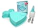 Handstand Kitchen Under The Sea 7-Piece Mermaid Tail Shaped Real Cake Baking Set with Recipies