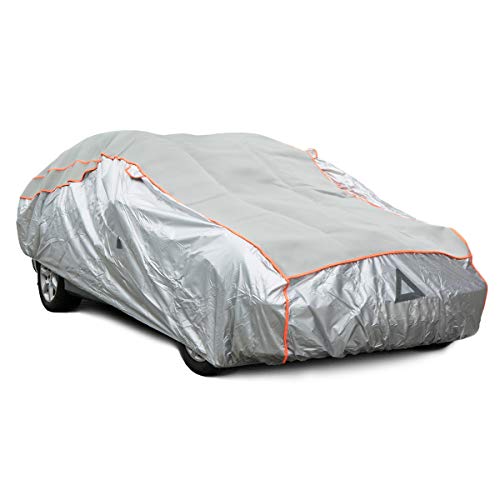 Navaris Telo Copriauto Universale Anti-Grandine - Cover Auto 432x165x119cm Impermeabile Antigelo Antipioggia - Copertura Macchina Esterno Interno - M