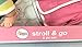 Circo Stroll and Go 6 Pc Set 14 Inch Baby Doll with Stroller and Clothes