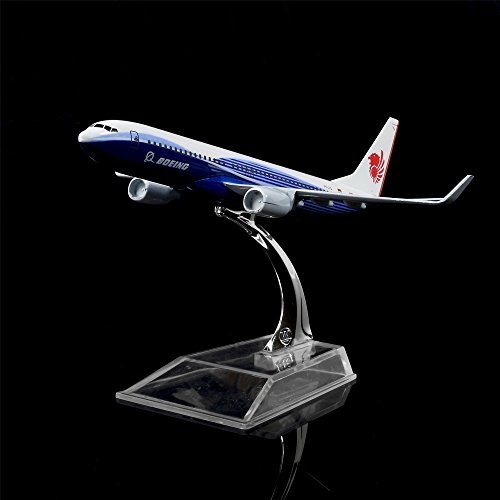 24-Hours Boeing 737 Alloy Metal Model Red