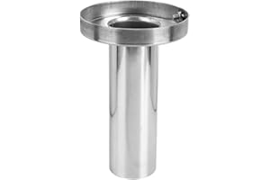 TYENAZA Car Muffler, 3.5in/4in/4.5in Universal Stainless Steel Removable Muffler Silencer Car Modification Accessories(4in)