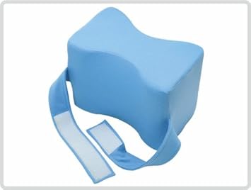 Bein-Zwischenpolster mit Klettband, Lagerungshilfe, Lagerungskissen, Kniekissen mit Fixierband *Top-Qualität zum Top-Preis*