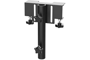 BUJ Upgrade flagpole Mount for Truck Bed, no Drilling flagpole Holder for Truck Bed,NO Drilling Required, Up to 1.2 in Flag Pole