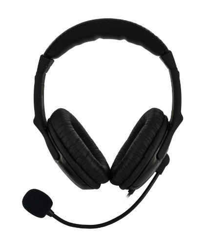 TekNmotion TM-YB100P Yapster Plus Headset for PC, MAC, Tablets and Smartphones, Black