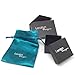 Loralyn Designs Thin Round Stainless Steel Bangle Bracelets for Women (Set of 3)