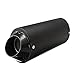 New 38mm Exhaust Muffler Clamp For 125 140 150 160cc Dirt Pitbike Lifan YX Stomp SDG Removable Pit Dirt Bike ATV Universal (Black)