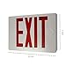 eTopLighting [2PACK] LED Exit Sign, Red Letter Emergency Exit Light, AGG2538