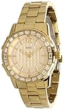 Guess Women's U0018L2 Dazzling Sport Petite Gold-Tone Stainless Steel Watch