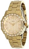 Guess Women’s U0018L2 Dazzling Sport Petite Gold-Tone Stainless Steel Watch, Watch Central