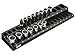 ARES 70235-30-Piece 3/8-Inch Metric Magnetic Socket Holder - Securely Holds 15 Standard and 15 Deep Size Sockets in Place - Keeps Your Tool Box Organized