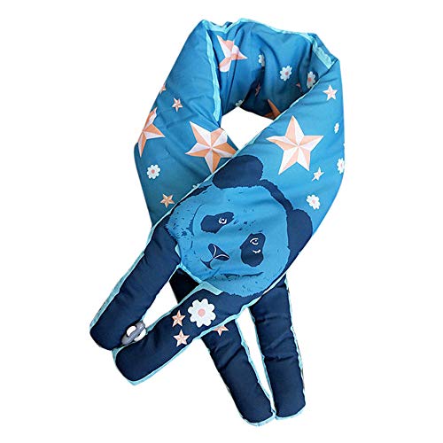Women's Thick Scarf Women Girl Double-sided Cartoon Animal Print Thick Scarves Winter Warm Scarf