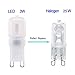Velouer G9 LED Bulb Dimmable 3W, 25W Halogen Equivalent, 3000K Soft Warm White, 120V No-Flicker, Chandelier Lighting 270LM (10 Pack)