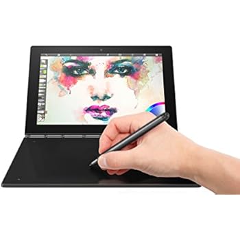 Lenovo Yoga Book - FHD 10.1" Windows Tablet - 2 in 1 Tablet (Intel Atom x5-Z8550 Processor, 4GB RAM, 64GB SSD), Black, ZA150000US