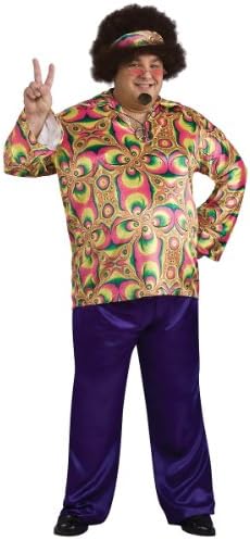 Rubie's Men's Purple Daze Hippie Costume