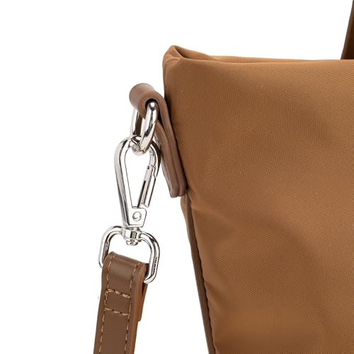 Cloe - Bolsa Tote Chica con Herraje de Monograma para Mujer