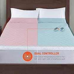 Heated Mattress pad King Size| Dual Control