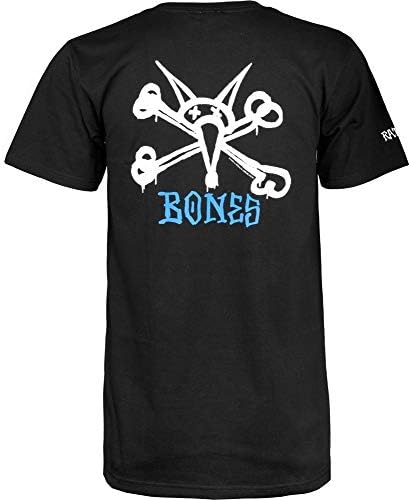 100% Cotton Mens Powell Peralta Rat Bones T-Shirt Black