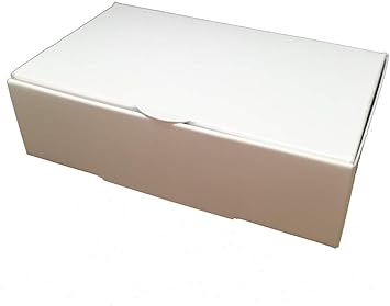 30 cajas blancas para tarta de 105 x 65 x 35 mm: Amazon.es: Bricolaje y herramientas