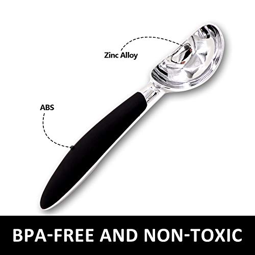 Funcky Ice Cream Scoop,Dishwasher Safe Scooper with Comfortable Easy