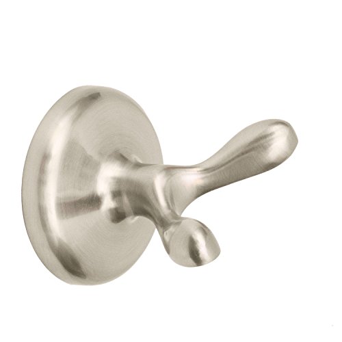 5 Piece Contemporary Bathroom Hardware Accessories Set With 24" Towel Bar- (Satin Nickel) - Thumbnail 2