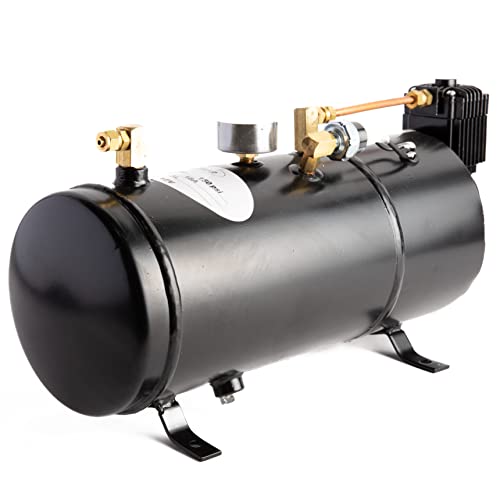 Viking Horns 1 Gallon Air Tank 150 PSI Air Compressor OnBard Air