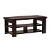 Ameriwood Hollow Core Contemporary Coffee Table, Medium, Black Forest