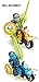 Ankooy 2018 6 X Minifigures Ninjago Toys Ninja Zane Kal Lloyd Motorcycle Chariot Blocks