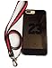 iPhone 7 Plus and 8 Plus Jordan 23 Case,Reflective Mirror Case Jumpman Cover with Soft Neck Lanyard.Shockproof Resistant Case for iPhone 7 Plus and 8 Plus Case 5.5 Inch. (Black Case)