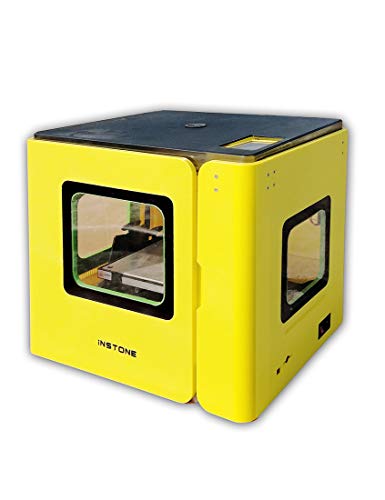 Instone Inventor PRO Mini 3D Printer Kit for Beginners with Heated Bed, Wi-Fi, Touchscreen, USB Cable and Enclosed Structure Print Size 9.4