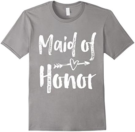 Men's Maid of Honor Shirt Large Slate