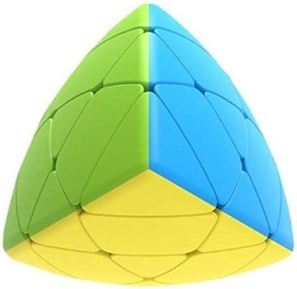VG Toys & Novelties High Stability Vivid Stickerless Pyramid Speed Cube