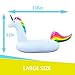 MARSTOMOON Pool Floats Unicorn Swimming Pool Floats Giant Inflatable Pool Floats for Adults & Kids 106 Inch Long