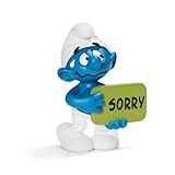 Schleich Sorry Smurf Toy Figure