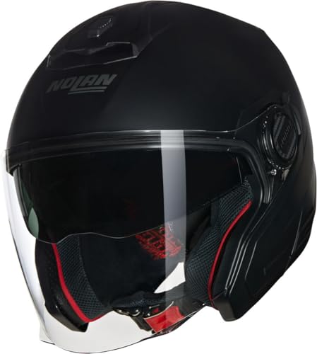 Nolan N40-5 06 Classico N-Com Jet Helmet, black matt, S (56)