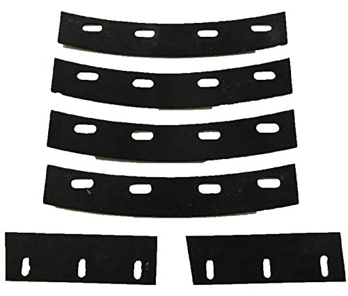 Stone concrete and mortar mixer paddles ; parts toro aka blades